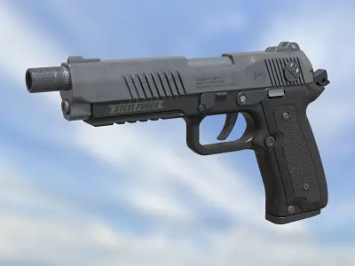 Pistol Burst-Single Fire Splinter 18 3D model