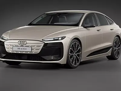 2025 Audi A6 Sportback e-tron 3D model