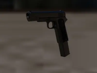 3d model of Colt 1191 high poly 3D model