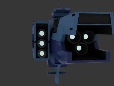 ESF-SC01 Baikal-class 3D model
