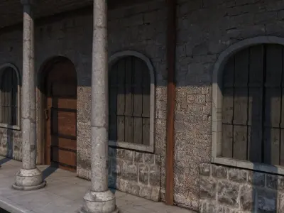 historical House 1 3D model
