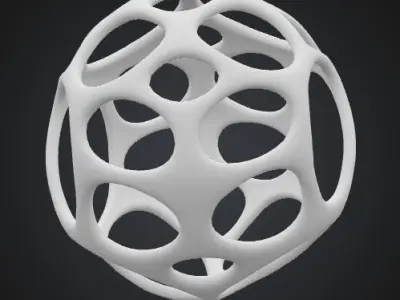 Scifi Object Shape Model 9 3D model