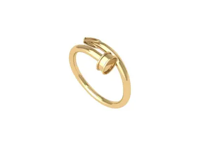 Wedding Ring 3D print model 74
