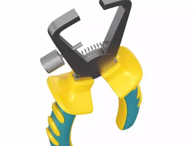 Alicate Descascador Prensar 3D model