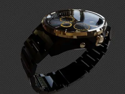 watch 3D model purchase