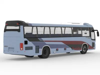 Kia Granbird Silkroad 2011  3D model
