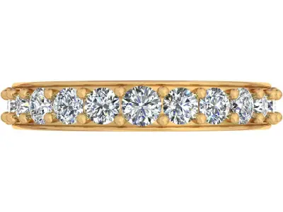 Tapered Diamond Band 3D print model