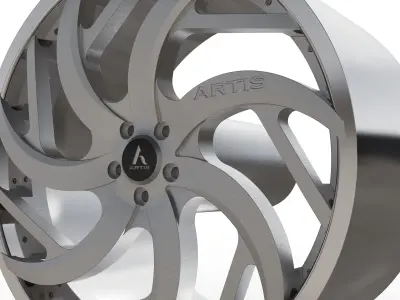 ARTIS SIN CITY WHEEL 3D MODEL 3D model