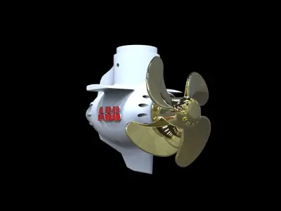 Azipod Seabex one 3D print model