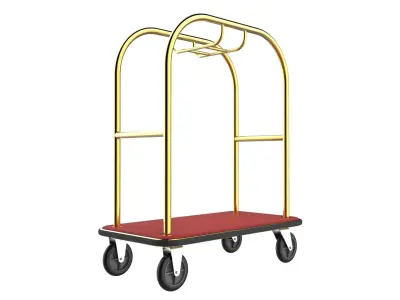 Hotel Trolley 08 3D model