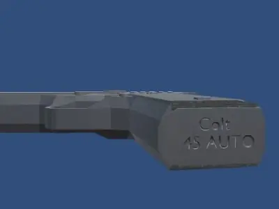 Colt M1911A1 Free 3D model