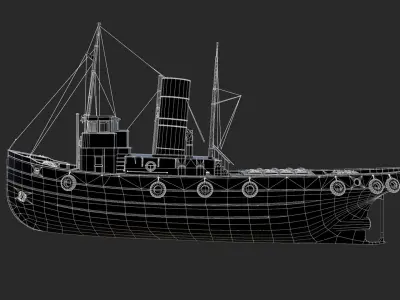 Tugboat  buy 3D model