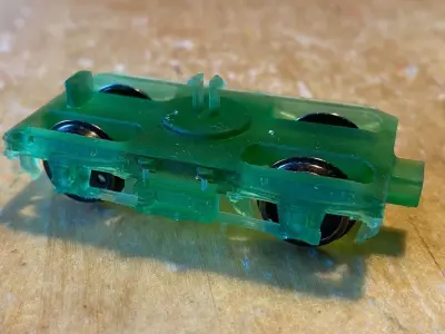 OO Hornby MK1 Coach Bogie NEM Socket to fit older Hornby Coaches 3D print model