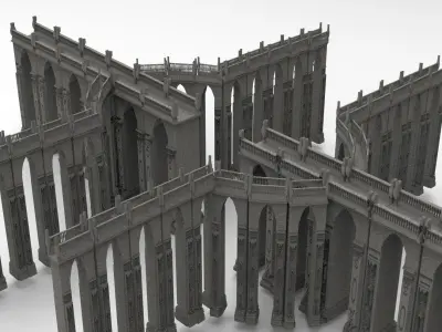 Arch Magician Bridges  3D model