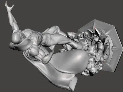 Man Hunter 3d Martian model for 3d print  3D print model