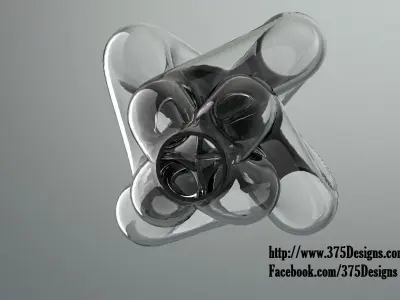 Twisting Pipes Free 3D model