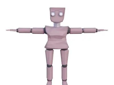 3d Model Mlizmo Cute Robot Low-poly 3D model