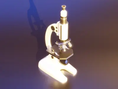 light microscope Free 3D model