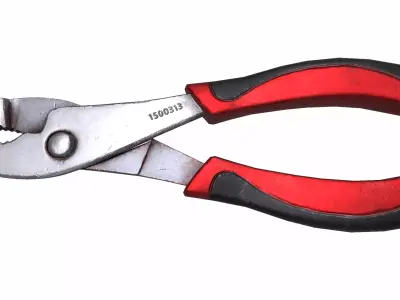 Slip Joint Plier Low Poly Low-poly 3D model