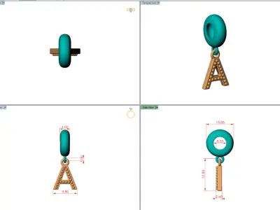 Dangle-A 3D print model