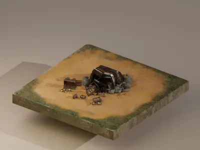  Gold Mine Level 5 3D model