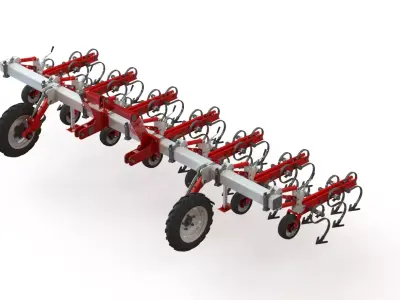 WG 0002 - Inter-row cultivator 400 3D model