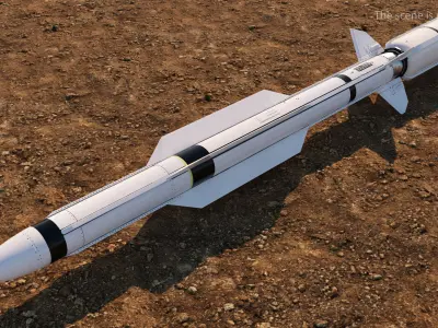 Standard Missile 6 3D model
