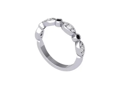 Wedding Ring  3D print model 103
