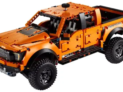 Wikibricks3D - 42126 Pick-up Truck Off-Road 3D print model