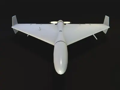 Iranian Kamikaze Drone Shahed 136 or Geran-2 LowPoly 3D model