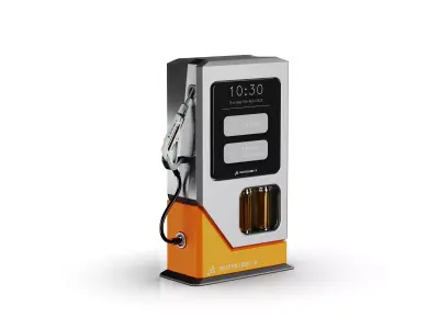 Automatic Oil Change Machine 3D print model