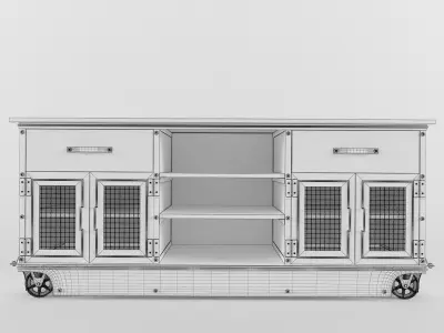 Boxcar Ellis Console E53 3D model