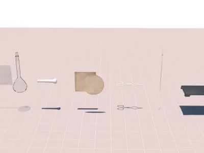 laboratory equipment - equipment 3D model