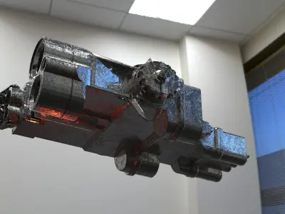 sci fi scope or Prop 3d 2 advanced model 3D model