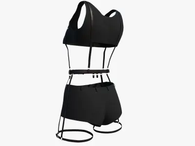 Military Outfit 3D model