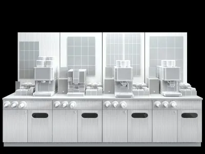 WMF Coffe store 3D model