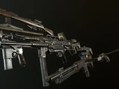 WW2 German Weapons Pack