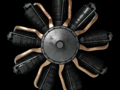 Engine collection 3D Model Pack