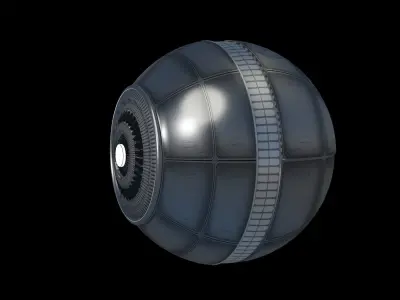SurveyorDroneMKI Low-poly 3D model
