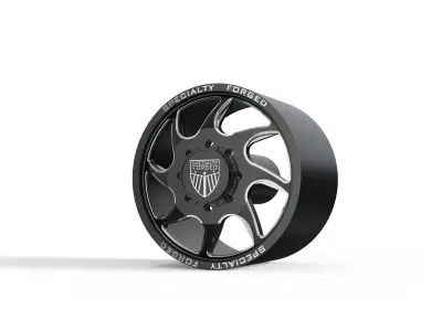 FRONT SPECIALITY FORGED D032 WHEEL 3D MODEL 3D model