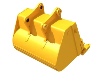 Excavator Bucket 3D model purchase