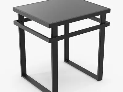 End Table - Set Part 2 Low-poly 3D model