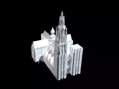 Cathedral Free 3D model purchase