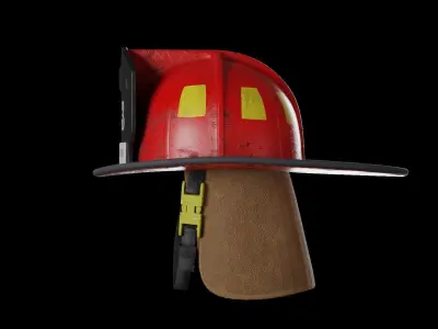 Firefighter helmet 3D model purchase