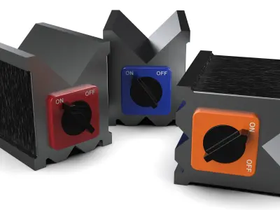 Magnetic Block 4K 3D model