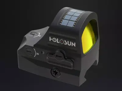 Holosun Holosun HS507C-X2 red dot sight Low-poly 3D model