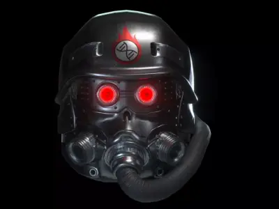 MK II Prometheus Helmet Purity 3D model