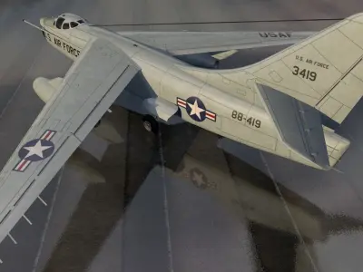 Douglas A-3B Skywarrior 3D model