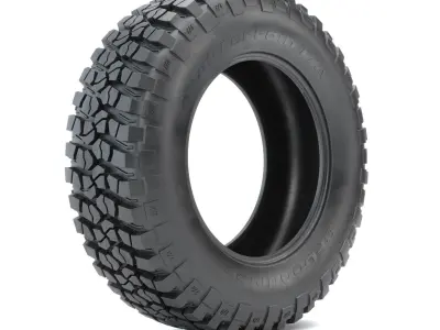 BF Goodrich KM2 Off-road Tire 3D model
