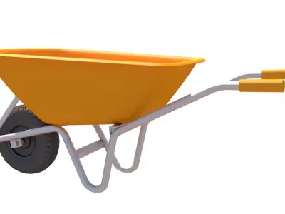 wheelbarrow 3D model